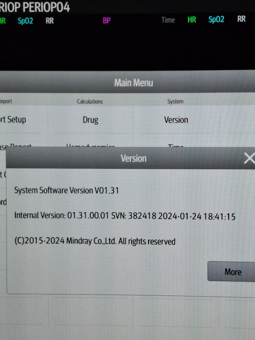 Mindray Benevision N15 Patient Monitor