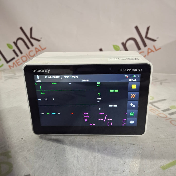 Mindray Benevision N1 Nellcor Transport Monitor