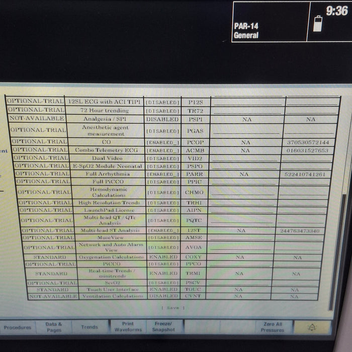 GE Healthcare Carescape B450 Post Anesthesia Care Patient Monitor