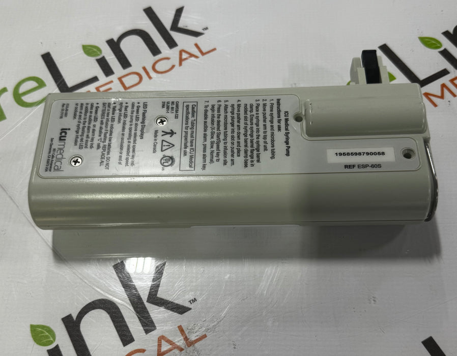 Excelsior ESP60 Syringe Infusion Pump