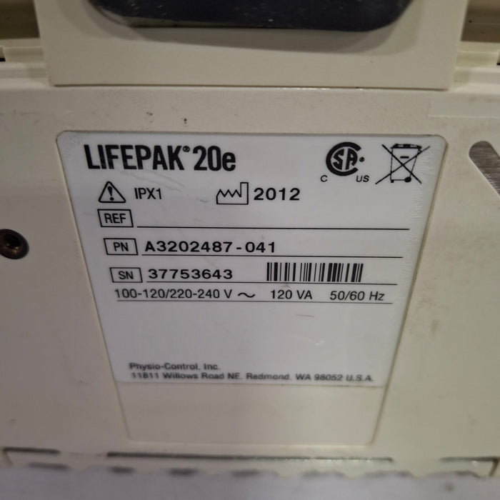 Physio-Control LifePak 20e Defibrillator