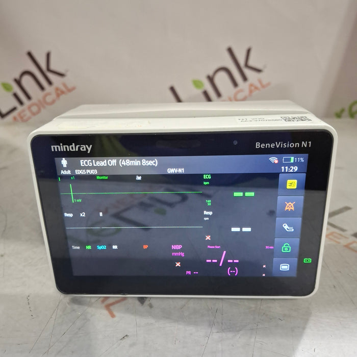 Mindray Benevision N1 Nellcor Transport Monitor