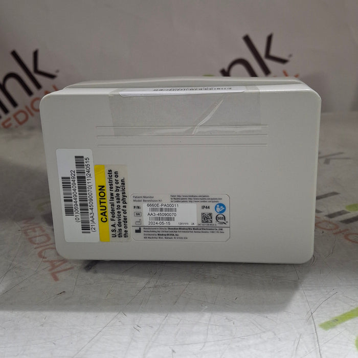 Mindray Benevision N1 Nellcor Transport Monitor