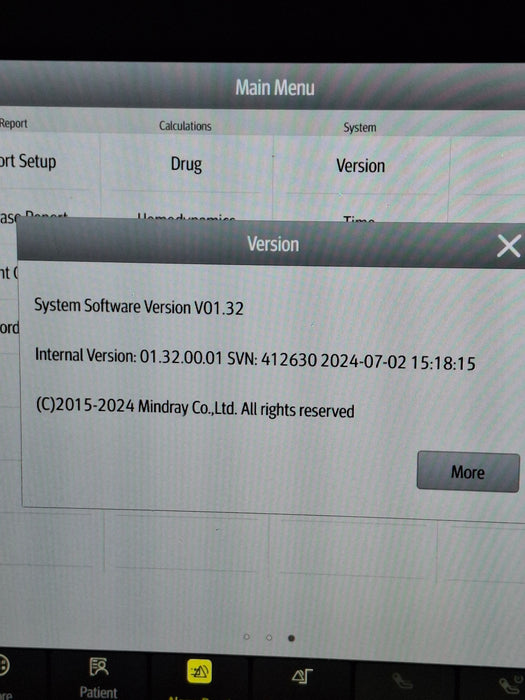 Mindray Benevision N15 Patient Monitor