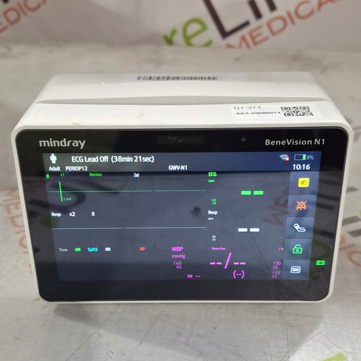 Mindray Mindray Benevision N1 Nellcor Transport Monitor Patient Monitors reLink Online
