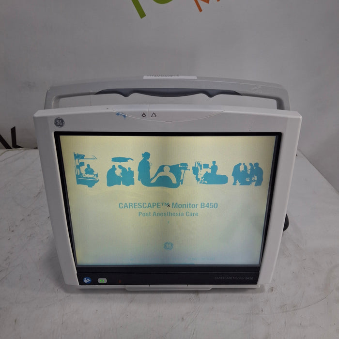 GE Healthcare Carescape B450 Post Anesthesia Care Patient Monitor