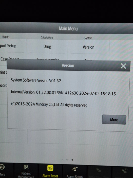 Mindray Benevision N15 Patient Monitor