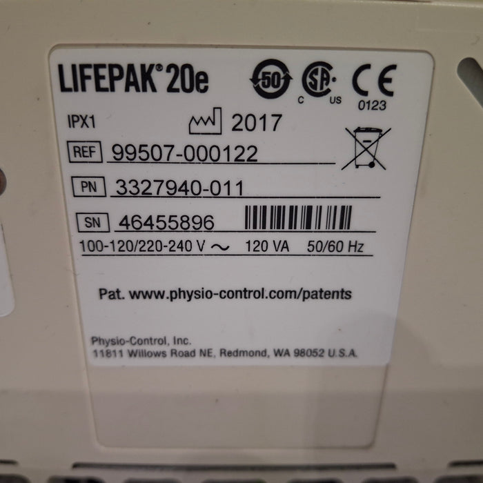 Physio-Control LifePak 20e Defibrillator
