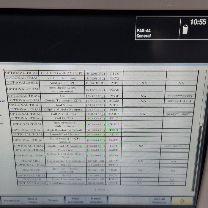 GE Healthcare Carescape B450 Post Anesthesia Care Patient Monitor