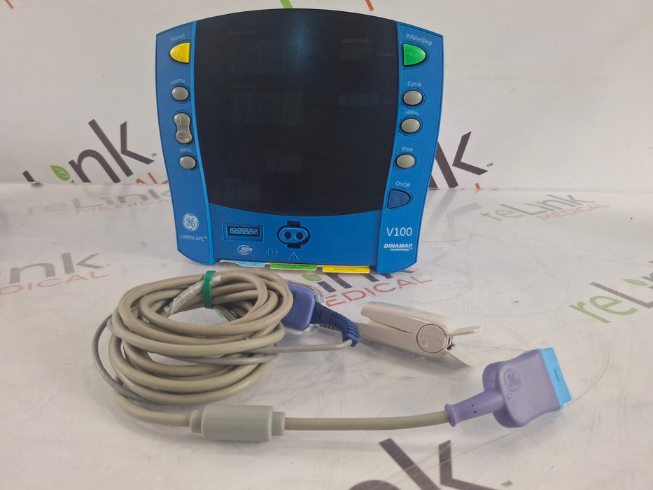 GE Healthcare Dinamap V100 - NIBP, Temp Vital Signs Monitor