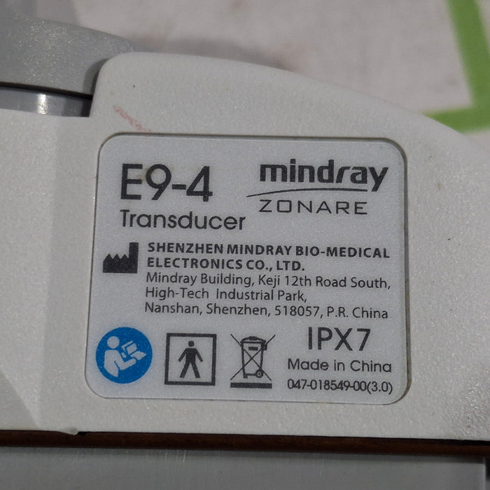 Siemens EC9-4 Endocavity Transducer