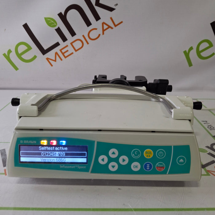 B. Braun Infusomat Space w/AC Adapter Infusion Pump