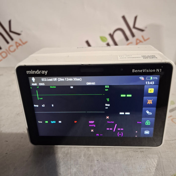 Mindray Benevision N1 Nellcor Transport Monitor