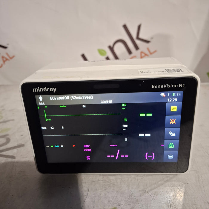Mindray Benevision N1 Nellcor Transport Monitor