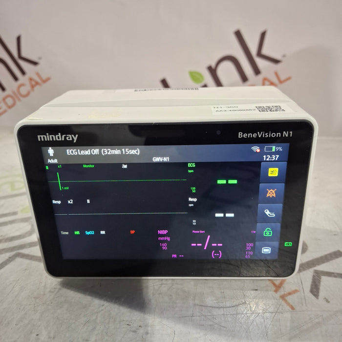 Mindray Benevision N1 Nellcor Transport Monitor
