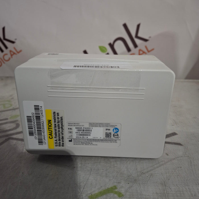 Mindray Benevision N1 Nellcor Transport Monitor