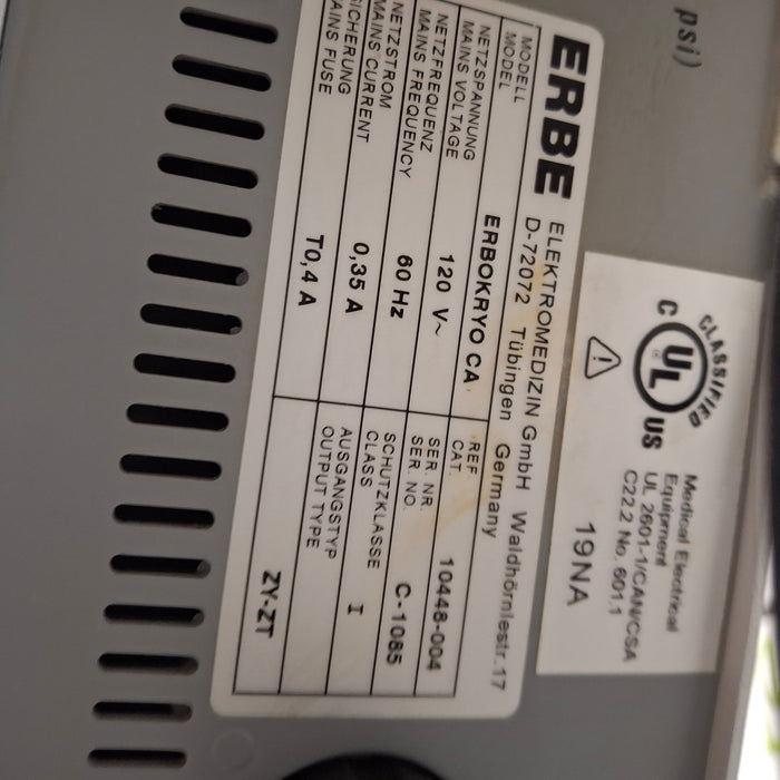 Erbe ErboKryo CA Cryosurgical Unit