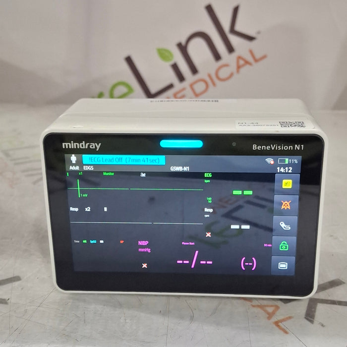 Mindray Benevision N1 Nellcor Transport Monitor