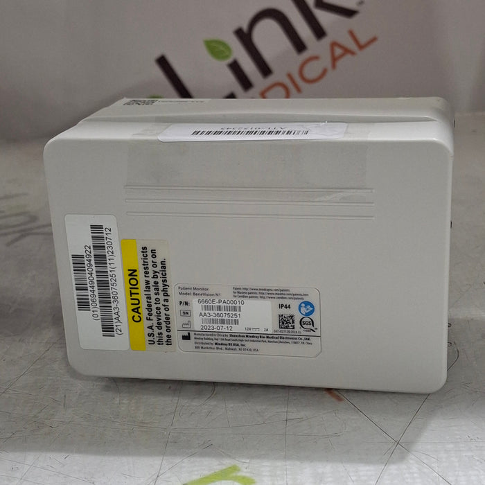 Mindray Benevision N1 Nellcor Transport Monitor
