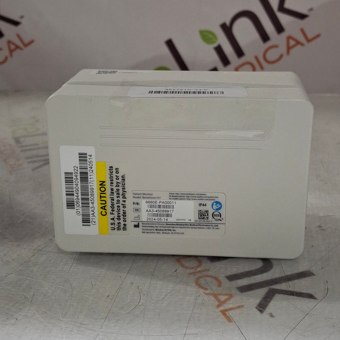 Mindray Benevision N1 Nellcor Transport Monitor