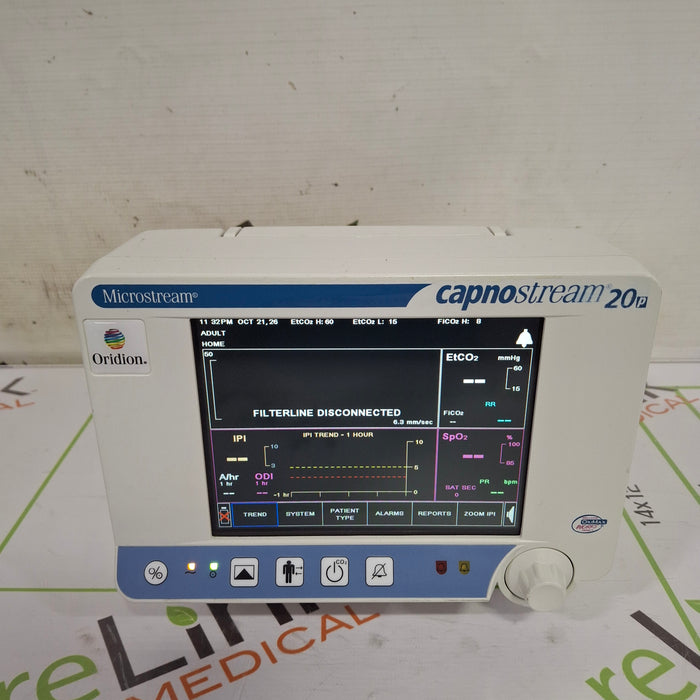 Oridion Capnostream 20P Capnography Monitor