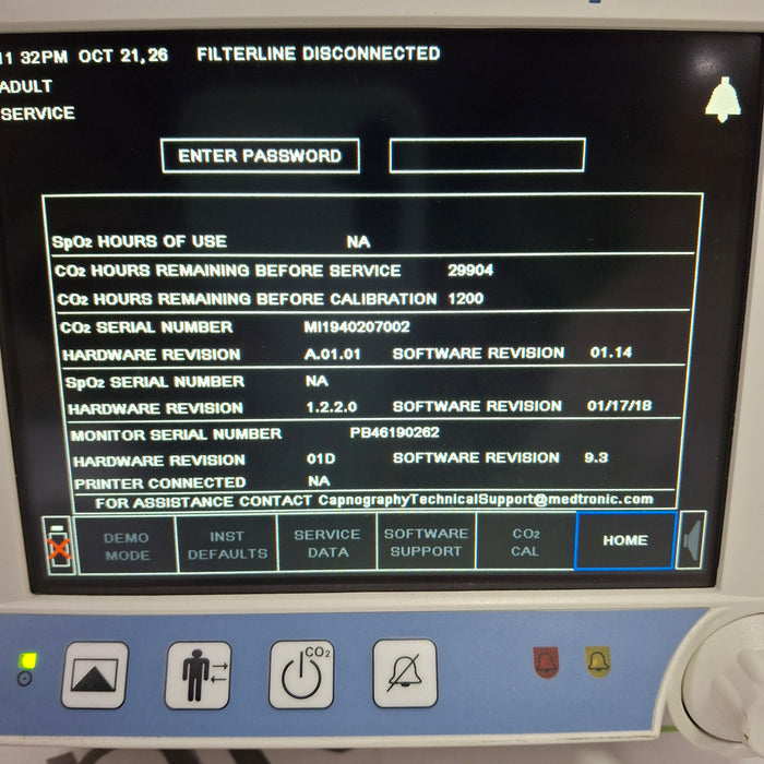 Oridion Capnostream 20P Capnography Monitor