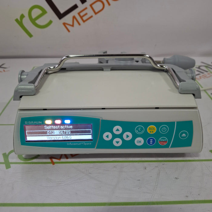 B. Braun Infusomat Space w/AC Adapter Infusion Pump