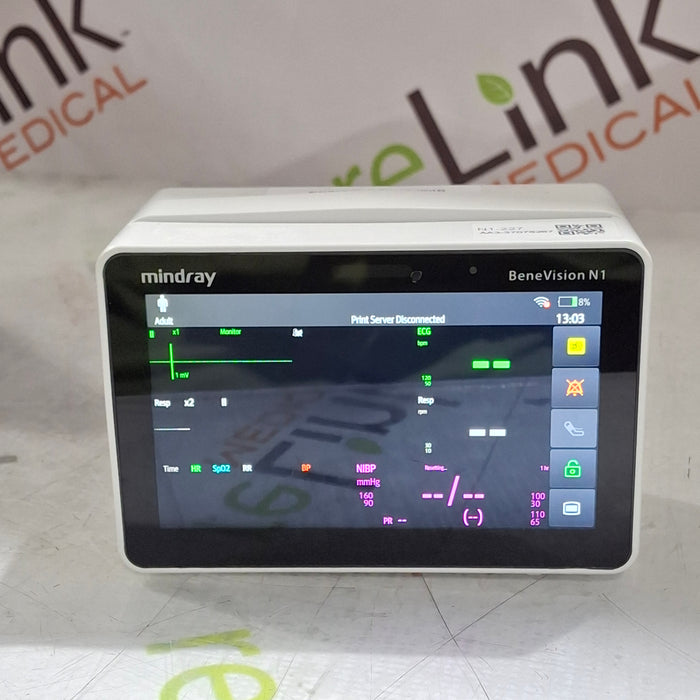 Mindray Benevision N1 Nellcor Transport Monitor