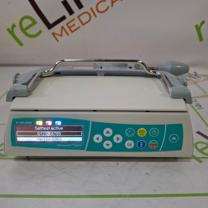 B. Braun Infusomat Space w/AC Adapter Infusion Pump