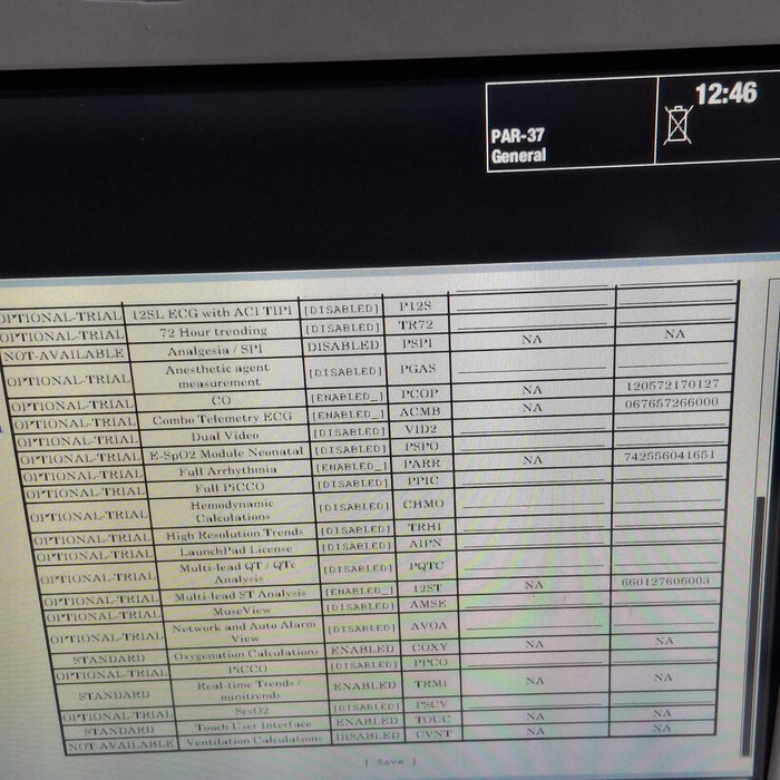 GE Healthcare Carescape B450 Critical Care Patient Monitor