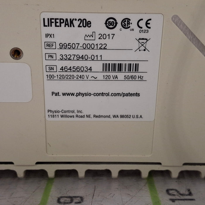 Physio-Control LifePak 20e Defibrillator