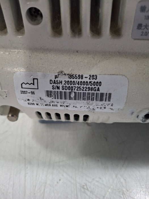 GE Healthcare Dash 4000 - GE/Nellcor SpO2 Patient Monitor