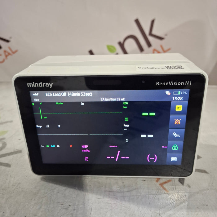 Mindray Benevision N1 Nellcor Transport Monitor