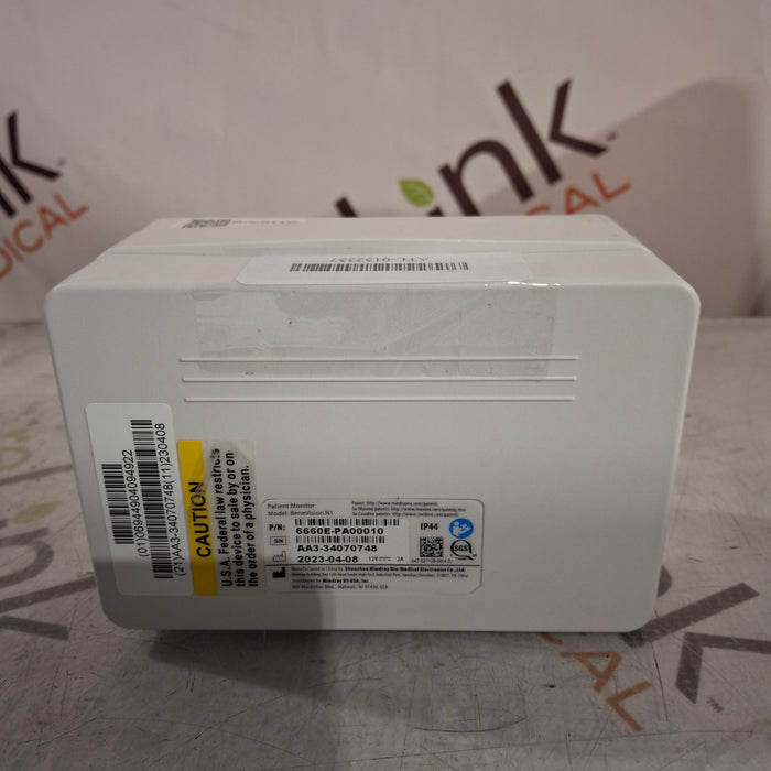 Mindray Benevision N1 Nellcor Transport Monitor