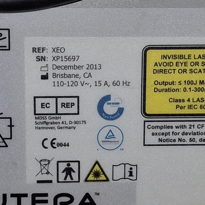 Cutera, Inc XEO Laser