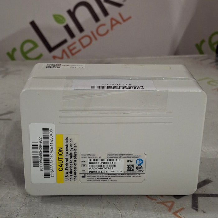 Mindray Benevision N1 Nellcor Transport Monitor