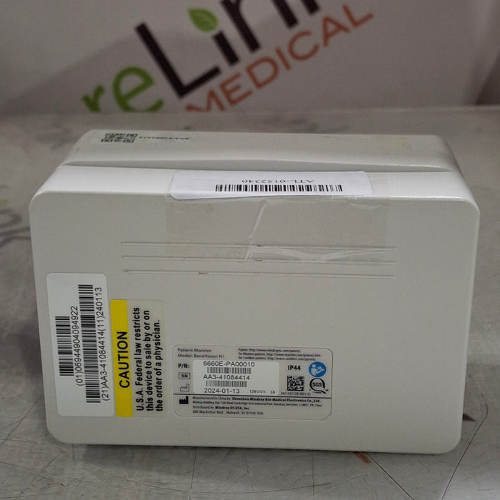 Mindray Benevision N1 Nellcor Transport Monitor