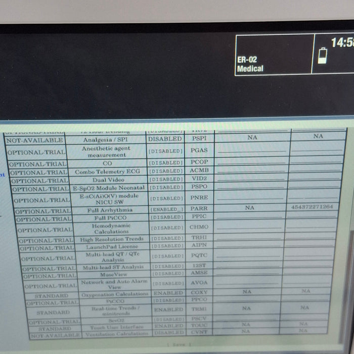 GE Healthcare Carescape B450 Critical Care Patient Monitor