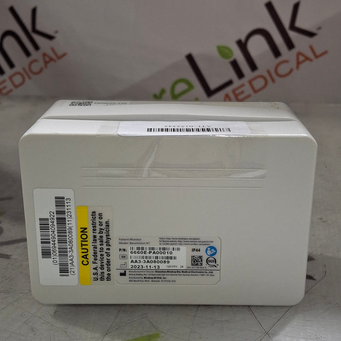 Mindray Benevision N1 Nellcor Transport Monitor
