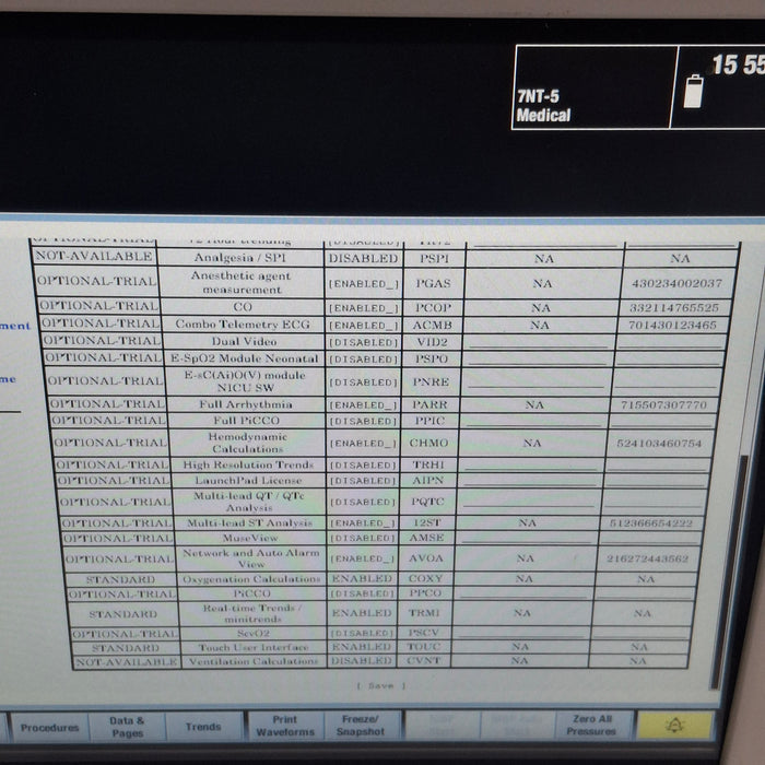 GE Healthcare Carescape B450 Critical Care Patient Monitor
