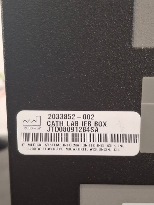 GE Healthcare 2033852-002 Cath Lab IEB Box
