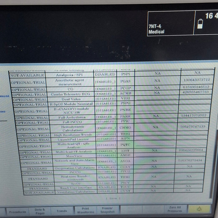 GE Healthcare Carescape B450 Critical Care Patient Monitor