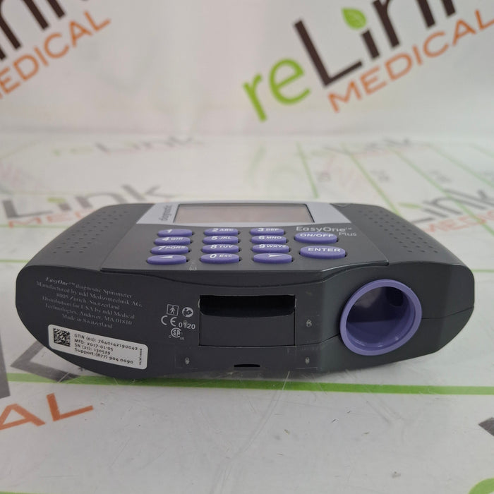NDD Medical Technologies Inc EasyOne Plus 2001 Diagnostic Spirometry System