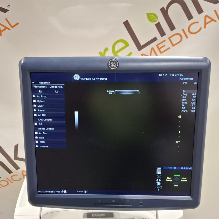 GE Healthcare Logiq E9 Ultrasound