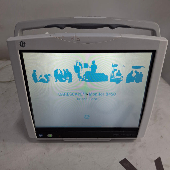 GE Healthcare Carescape B450 Critical Care Patient Monitor