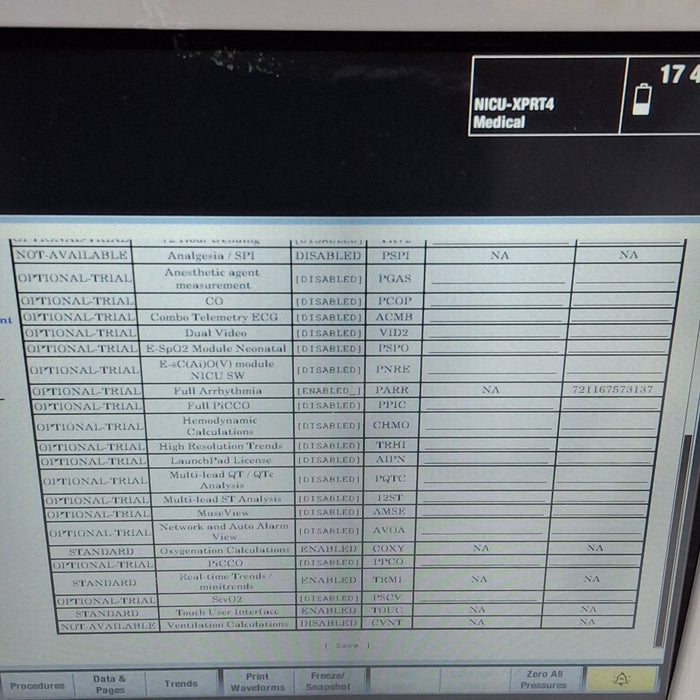 GE Healthcare Carescape B450 Critical Care Patient Monitor