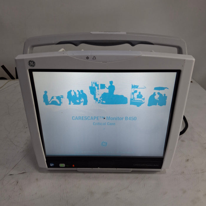 GE Healthcare Carescape B450 Critical Care Patient Monitor