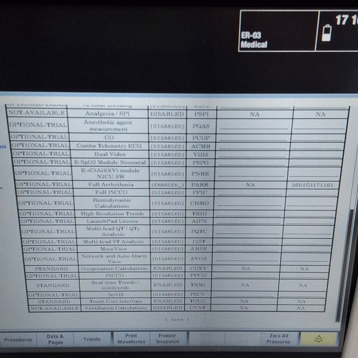 GE Healthcare Carescape B450 Critical Care Patient Monitor