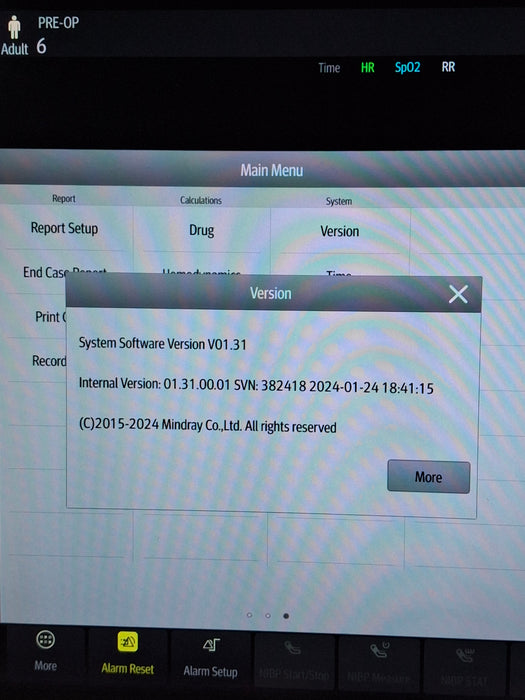 Mindray Benevision N15 Patient Monitor