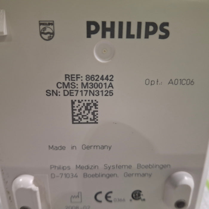 Philips M3001A-A01C06 Fast SpO2, NIBP, ECG, Temp, IBP MMS Module
